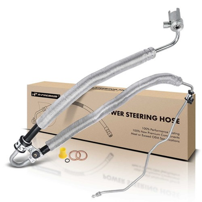 #ad A Premium Power Steering Pressure Hose Line Assembly Compatible with Hyundai San $118.99