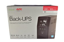 APC Back-UPS Pro BN1350M2 1350VA 810W Battery Backup Surge Protector 10 Outlet