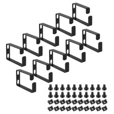 10 Set Server Rack Cable Management D Ring Hook Wire Organizer Vertical Mount