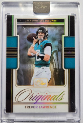 2024 PANINI ONE #OO-TLE TREVOR LAWRENCE ORIGINALS GOLD 07/10