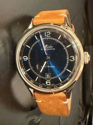 Mido Multifort Patrimony Automatic Blue Dial Men's Watch M040.407.16.040.00