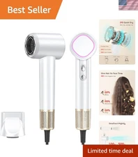 Professional Ionic Blow Dryer 150,000 RPM - Quick Drying with Smart Heat Control