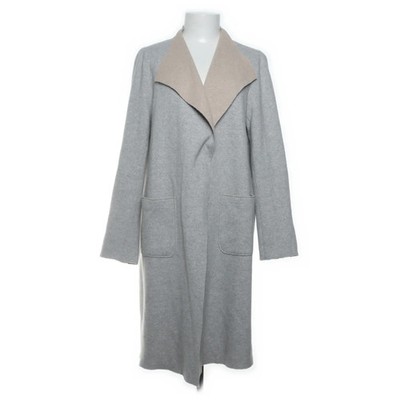 White Label, Mantel, Damen, Größe: 40, Grau/Beige, Polyester, Fischgräte #I48