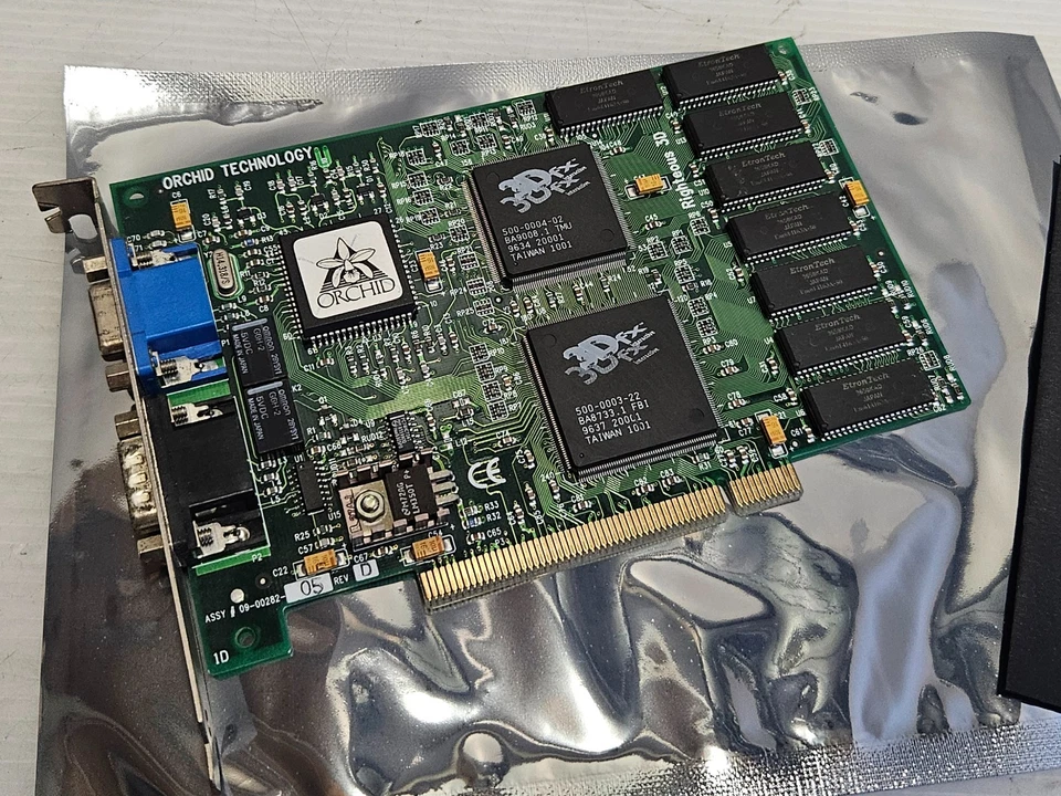 3Dfx Voodoo 1 4MB, PCI, Orchid Righteous 3D, CD With Drivers, Working 100% - image 4 of 4