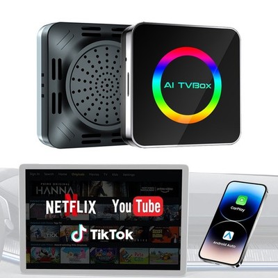 2026 New Update CarPlay AI Box Android Auto Adapter Android 13 Mirror Link Play