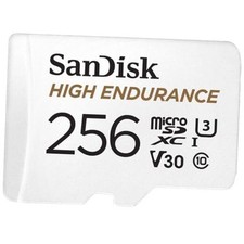 256GB High Endurance Video microSDXC Card with Adapter for Dash Cam and Home