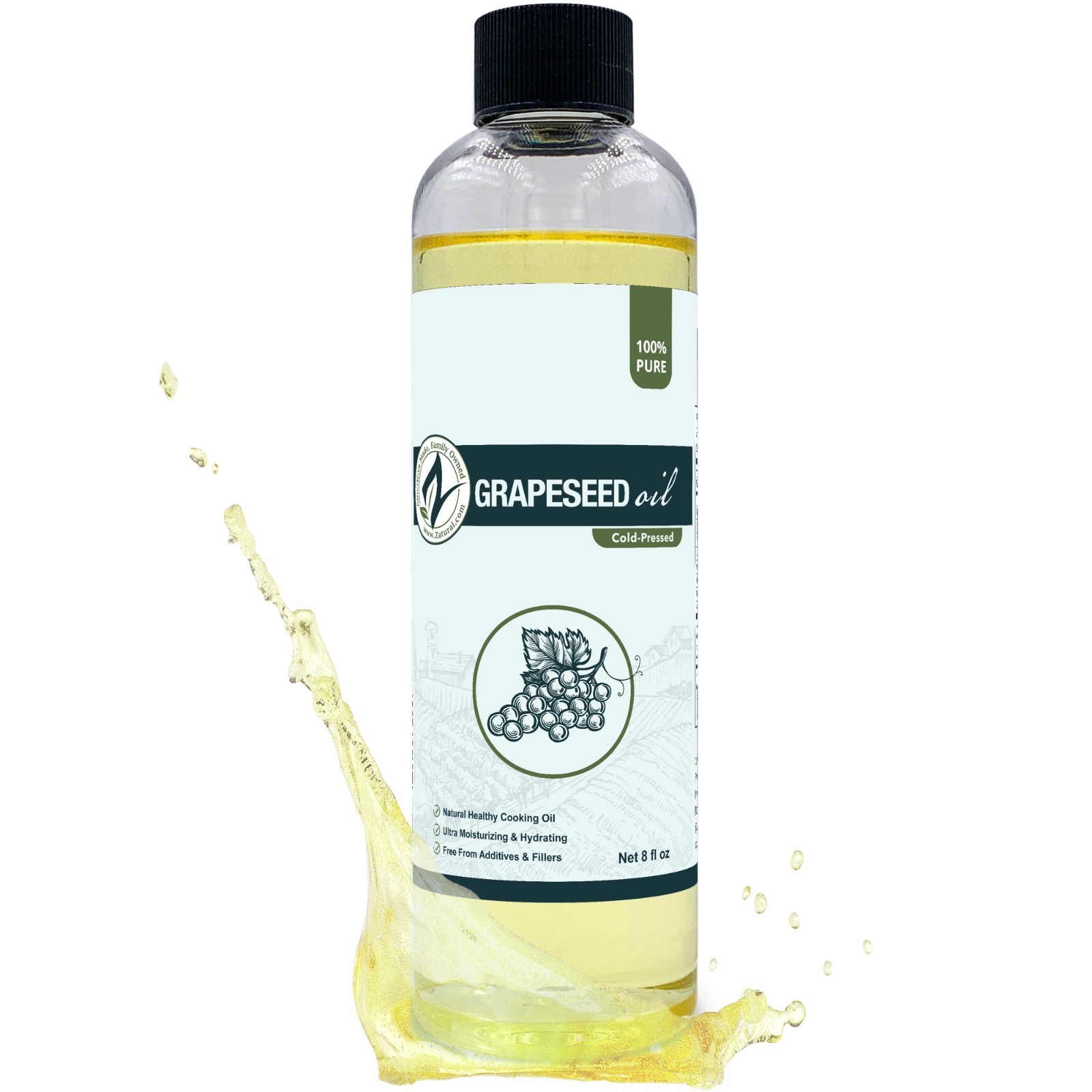 Organically Grown 100% Pure Cold Pressed Virgin