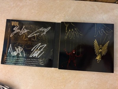 Beyond Hell/Above Heaven by Volbeat (CD Insert Autographed By Band)
