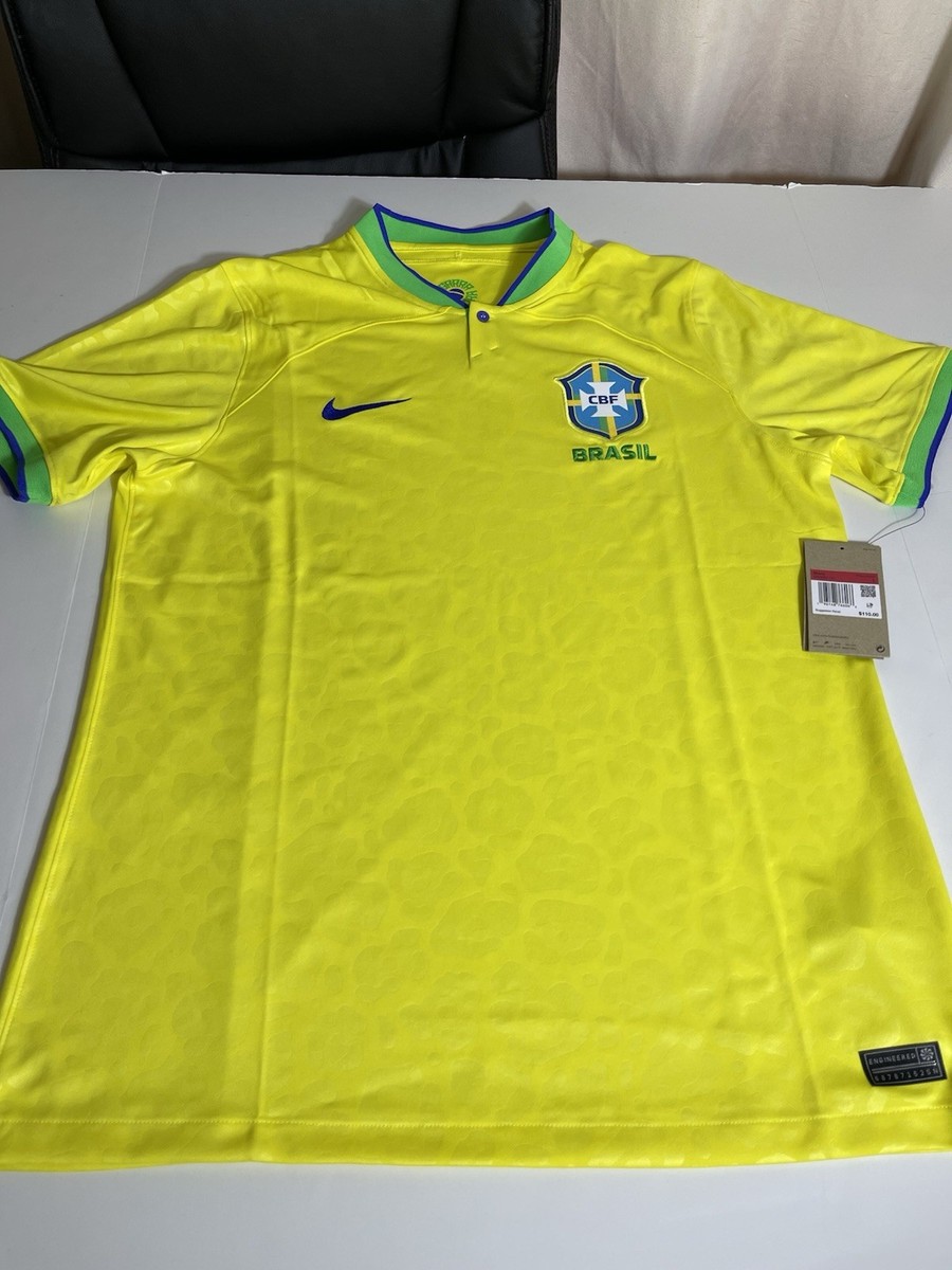 Nike Soccer Brazil National Team Seleção Brasileira Home Jersey