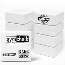 Gymnastic Powder Chalk Block, Premium Taiwan Gymnastics Chalk Blocks, Pack of 8