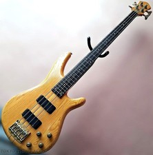Ibanez Musician MC2924 1986 Neck-Through Bass Ash Body Ebony Board Natural MIJ