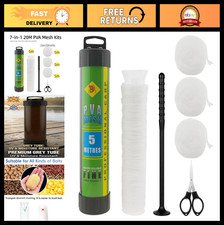 20M PVA Mesh Fishing Refill Pack - Fast Melt Bait Bags for Carp, Boilies & Pelle