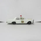 OLD DIECAST LESNEY MATCHBOX NO. 59 FORD GALAXIE POLICE CAR 1966 MADE IN ENGLAND