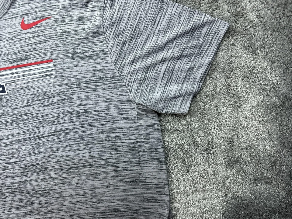 Arizona Wildcats Shirt Mens 2XL Gray Nike Dri-FIT Heathered Short Sleeve NCAA - Image 2 of 4