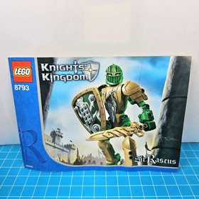 LEGO KNIGHTS KINGDOM 8793 SIR RASCUS | ORIGINAL BOX + instructions | great condition