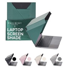 4-in-1 Laptop Sun Shade - Slim Hood Screen Shade, Privacy Screen, Heat Protec...
