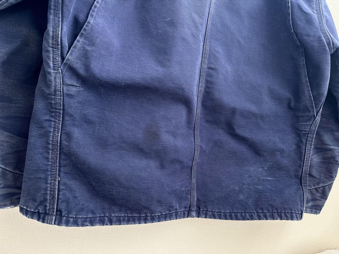 Super Special 80S Carhartt Choa Coat Navy Blue Xl Xxl | eBay