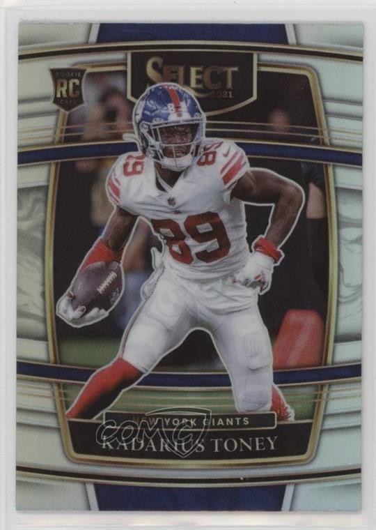 2021 Panini Select Concourse Silver Prizm Kadarius Toney #52 1i3m