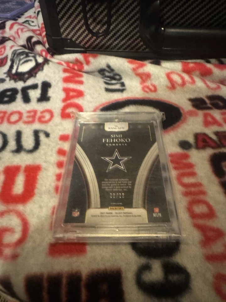 2021 Panini Select - Rookie Signature Memorabilia Simi Fehoko #RSM-SFE /25 - Image 2 of 2