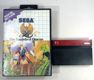 Ys: The Vanished Omens (Sega Master, 1988) 10086075014| eBay