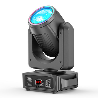 200W LED Beam Moving Head 18 Prism 8 Gobo Stage Light DMX DJ Spot Light Effect