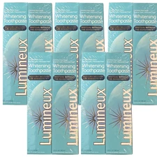 (10 Pack) Lumineux Teeth Whitening Toothpaste – Enamel Safe for Sensitive Teeth