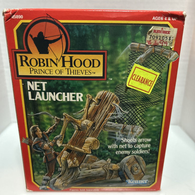 Robin Hood Prince Of Thieves Net Launcher [Kenner, 1991] COMPLETE Rare Sealed Ne