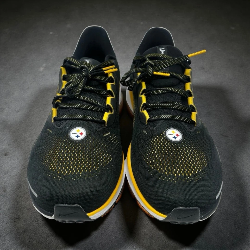 Nike Air Zoom Pegasus 39 Pittsburgh Steelers Zapatos para Correr Tenis para Hombres 13 Foto 2 de 4
