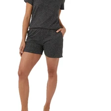 32 Degrees Cool Women's Sleep Shorts, Charcoal, S