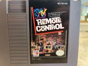 Nintendo Entertainment System NES Game MTV Remote Control (&lsquo;90) Cleaned & Tested