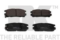 NK Bremsbelagsatz, Scheibenbremse Hinterachse U.A. FüR Isuzu, Opel, Vauxhall