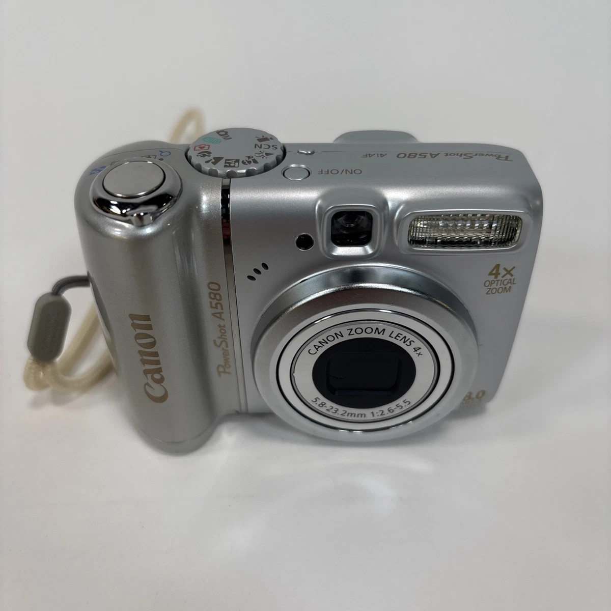 Canon Powershot A580 Digital Cameras with Built - in Flash for