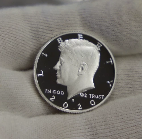 2020 S US Silver Proof Kennedy Half 50c Gem