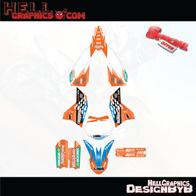 Fits KTM SX 50 KTM50 2009-2015 2010 11 12 13 14 Graphics Kit Decals Stickers