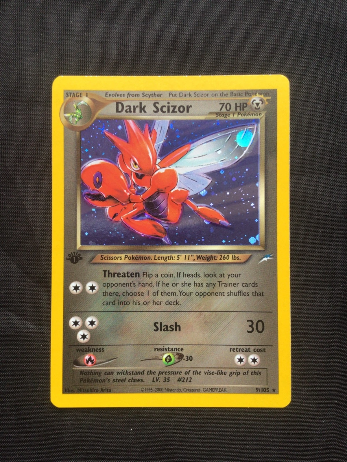 Dark Scizor - Neo Destiny #9 Price & Value ($190.76) | PokeScope