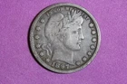 Estate Find 1897 Barber Quarter Dollar #K59237
