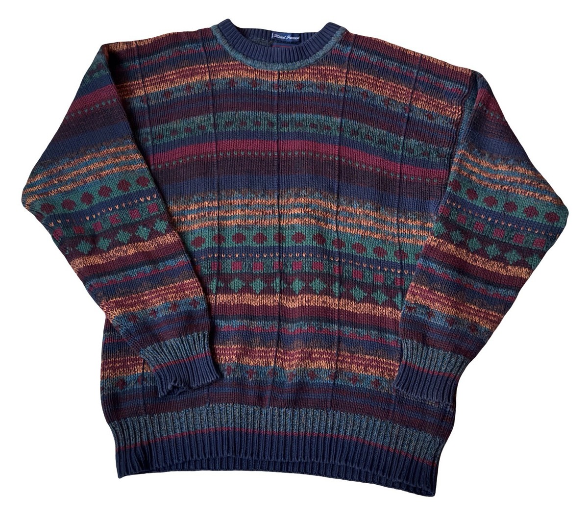 GANT Hand Framed Pattern Knit Sweater Men’s S/P