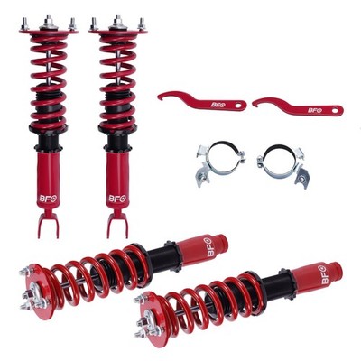 BFO Front + Rear Coilovers Lowering Suspension Kit for Honda Accord 1990-1997