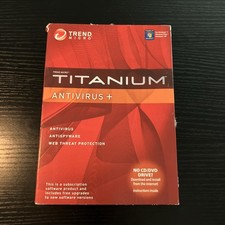 Trend Micro Titanium Antivirus 2012 PC  Mac 1 Year Sealed 