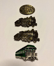 Award Design Medals Solid Brass Train Belt Buckle Limited Edition 1.5in J276