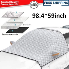 Car Windshield Cover Protector Winter Snow Ice Rain Dust Frost Guard Sun Shade.