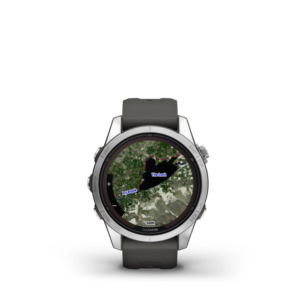 Garmin FENIX 7S Pro - Solar Edition Multisport-Smartwatch graphit - Bild 2 von 4