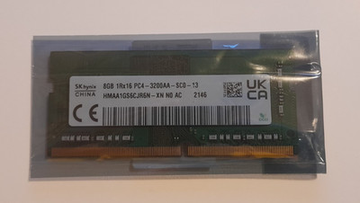 SK hynix  8GB RAM DDR4 1Rx16 PC4-3200AA  für Laptop ..  TOP ..