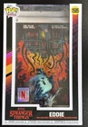 Exclusive Funko Pop! Stranger Things Eddie #1505 Netflix Shop With Cover!