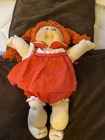 1983 Cabbage Patch Kid Doll Blue Eye Red Hair  Used