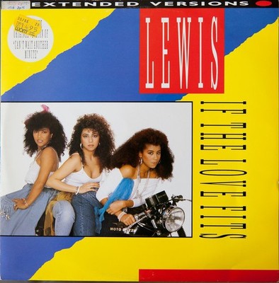 Lewis Sisters - If The Love Fits / Can't Wait Another Minute - Used V - E1177z
