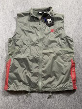 Vintage 90s Starter Windbreaker Zip Vest Jack...