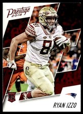 2018 Panini Prestige Ryan Izzo Rookie New England Patriots #290