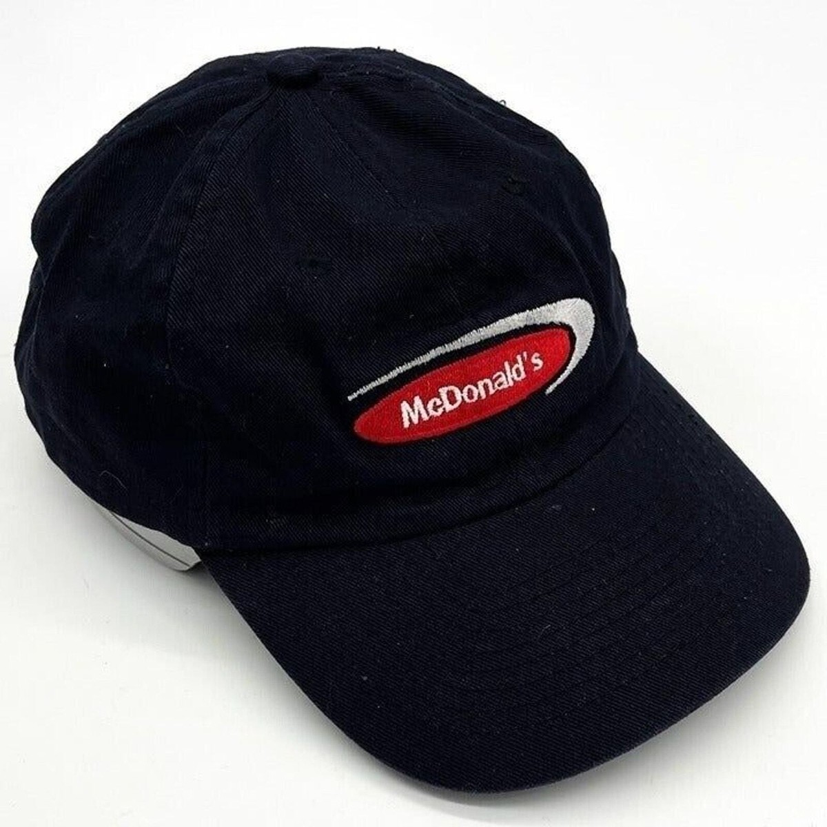 Unisex McDonalds Logo Adjustable Snapback Baseball Caps Navy One Size