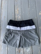 Islander Mens Swim Trunks Large Board Shorts Mesh Lined Beach Pool Pocket Gray